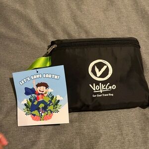 Black Car Seat Travel Bag